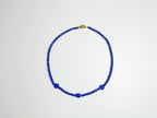 The Diàn Kyanite Necklace: Feng Shui blue kyanite pendant for throat chakra activation & truth alignment. Hand-wrapped metaphysical jewel with optional Baiyun Temple blessing. Enhances communication clarity.