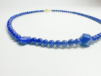 The Diàn Kyanite Necklace: Feng Shui blue kyanite pendant for throat chakra activation & truth alignment. Hand-wrapped metaphysical jewel with optional Baiyun Temple blessing. Enhances communication clarity.