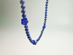 Quiet Power & Good Fortune – Handcrafted Kyanite & Silver Necklace