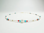 Feng Shui malachite pearl necklace for emotional balance & prosperity - metaphysical energy jewelry