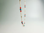 Feng Shui malachite pearl necklace for emotional balance & prosperity - metaphysical energy jewelry