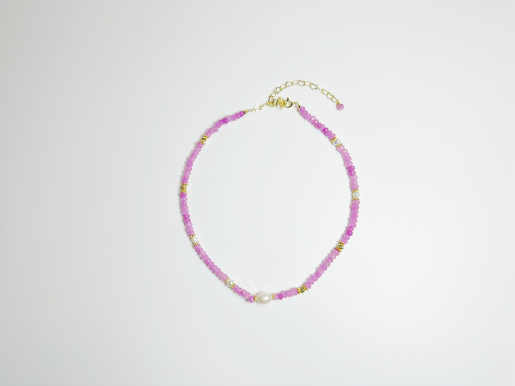 Feng Shui harmony bracelet with aquamarine and clear quartz - metaphysical protection jewelry