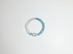 The Lán(兰): Feng Shui Clear Quartz & Kyanite & Alloy for calming energy + communication enhancement. Handcrafted metaphysical decor with optional Baiyun Temple blessing. Invites peaceful flow.