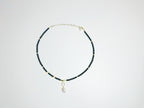 The Jìng(静):  Feng Shui Black Agate & Pearl bracelet for protection + intuition boost. Hand-polished metaphysical talisman with optional Baiyun Temple blessing. Shields against negative energy .