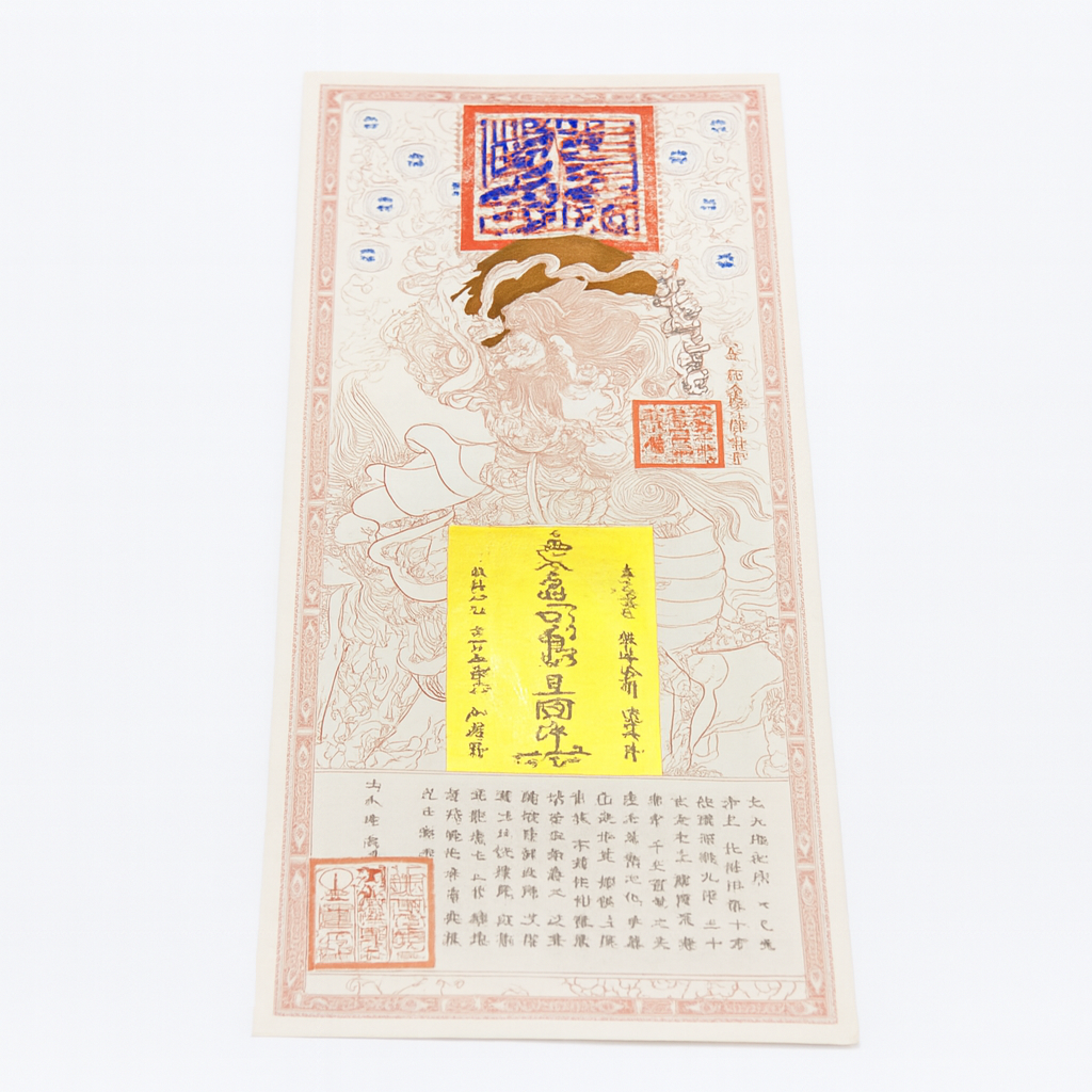 Taoist Thunder Ancestor Exorcism Talisman｜Mystilink Exclusive Blessed Charm