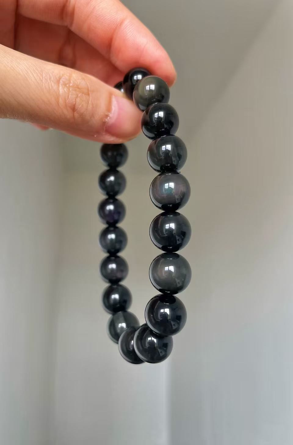 Protection & Cleansing Handcrafted Black Obsidian Bracelet