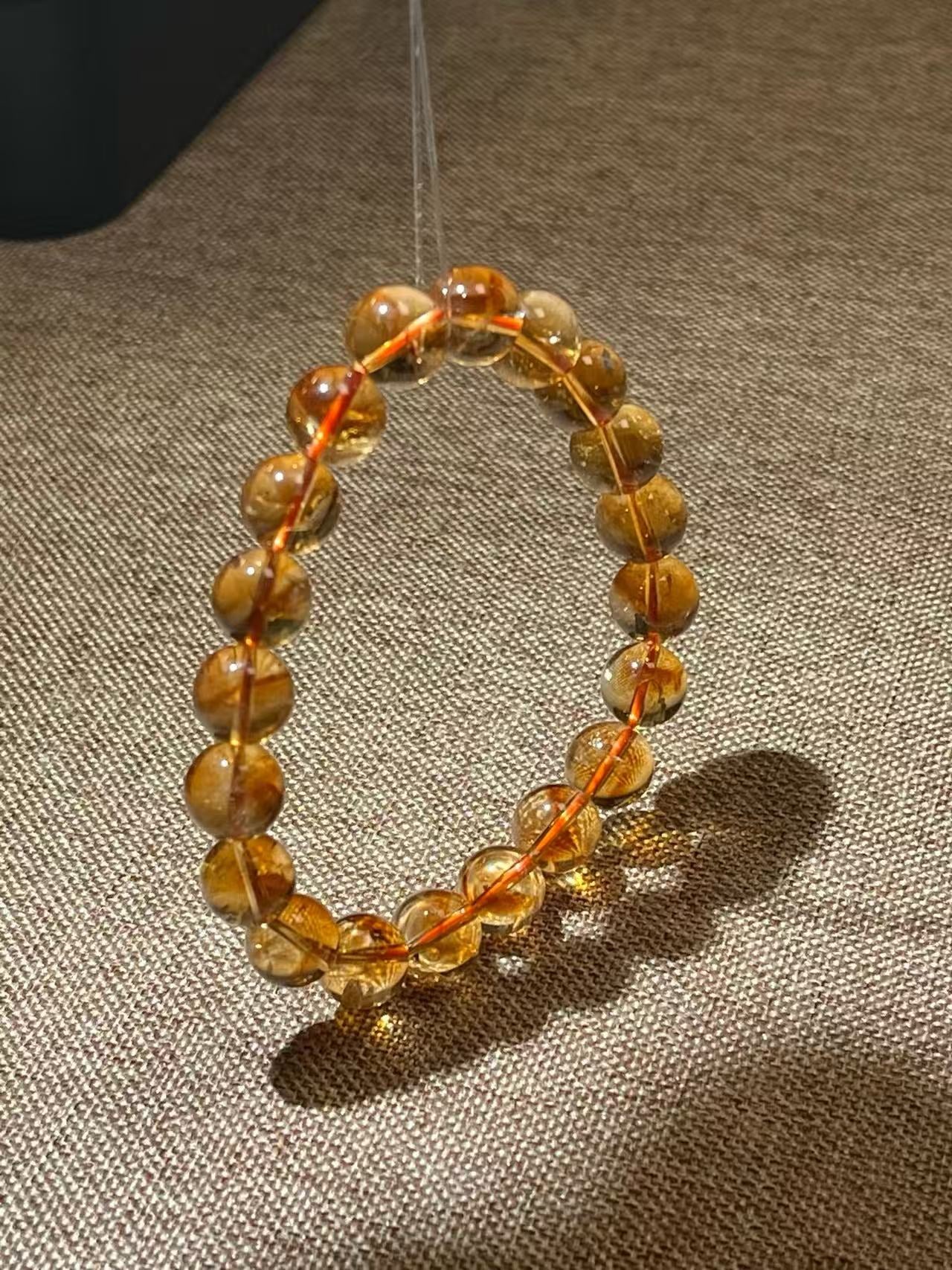 Confidence & Motivation Handcrafted Citrine Bracelet
