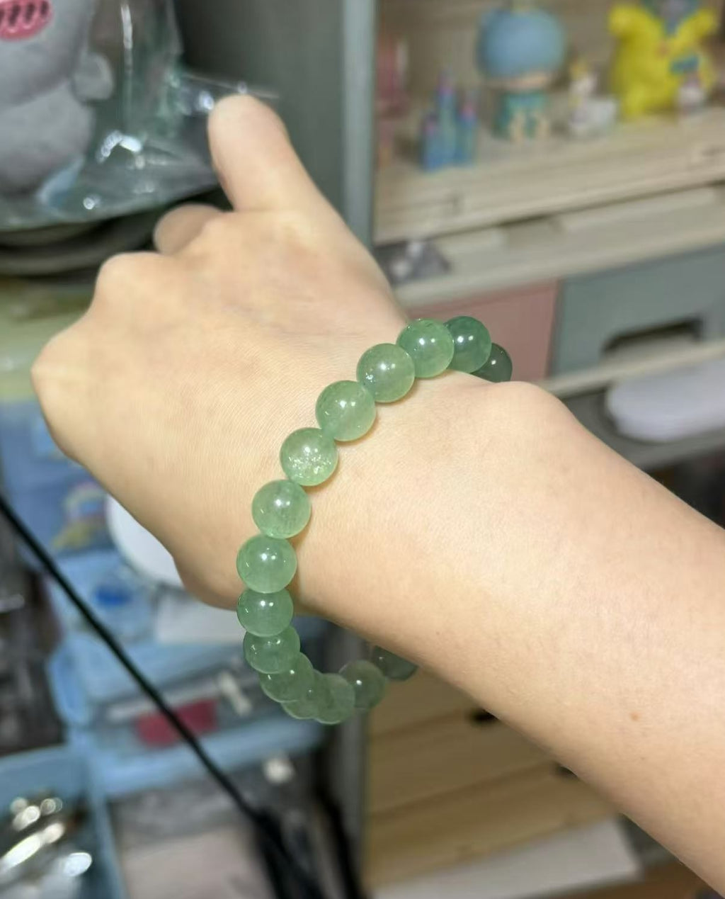Luck & Growth Handcrafted Green Aventurine Bracelet
